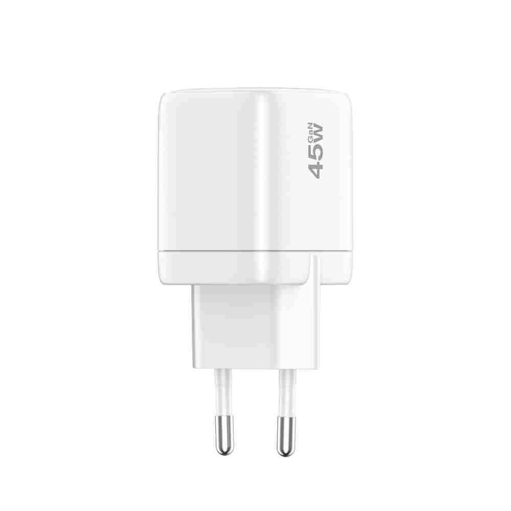 AMAZINGthing Wall USB Charger 1 USB-C (PD/PPS45W) Explorer Pro GaN White (TISI)