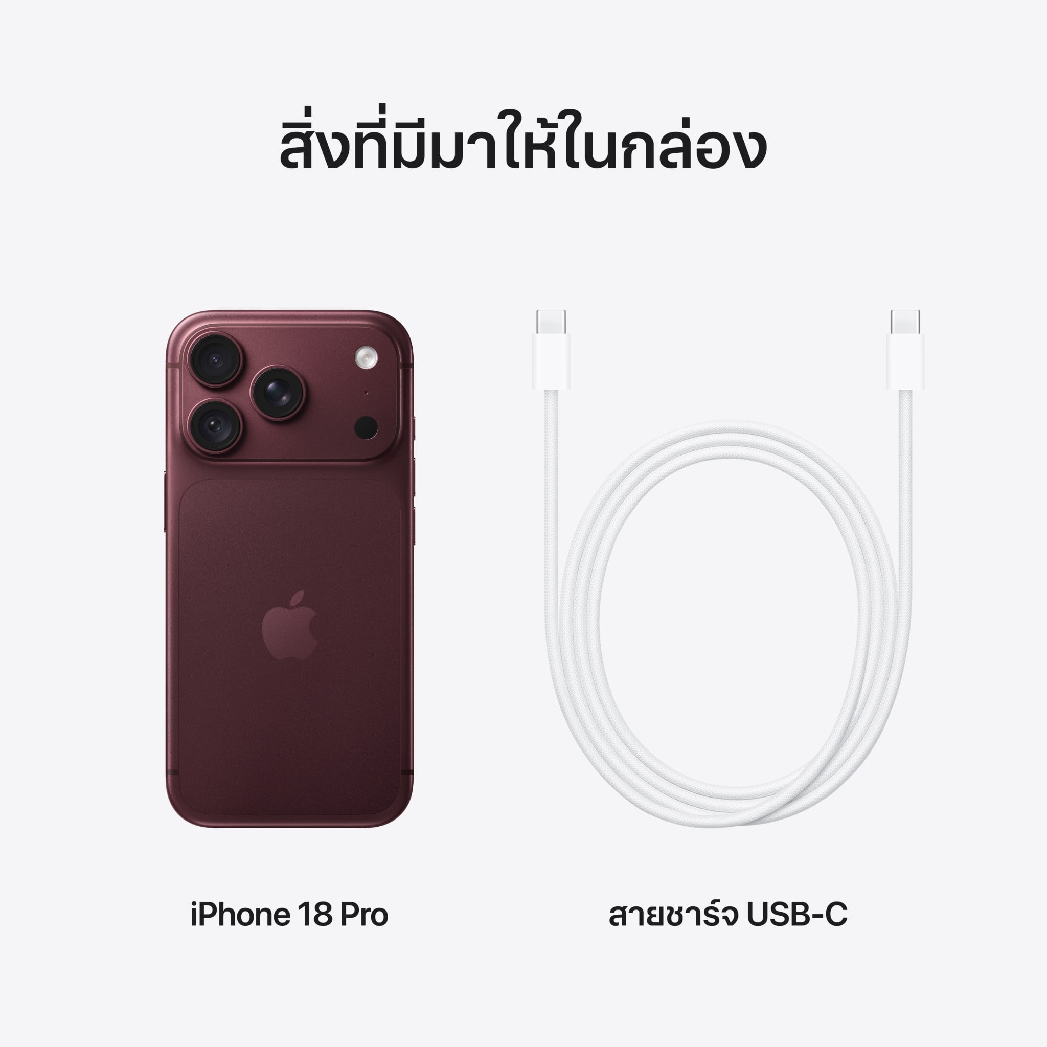iPhone 18 Pro 256GB Burgundy