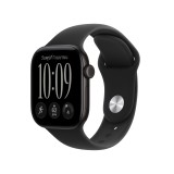 Apple Watch Series 12 GPS 42mm Black Aluminium Case with Black Sport Band - S/M