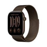 Apple Watch Series 12 GPS 46mm Dark Bronze Aluminium Case with Dark Bronze Milanese Loop - S/M