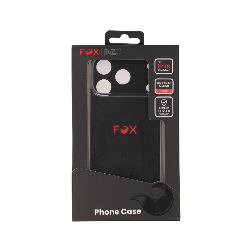 เคส FOX iPhone 18 Pro Max/17 Pro Max Crystal Clear