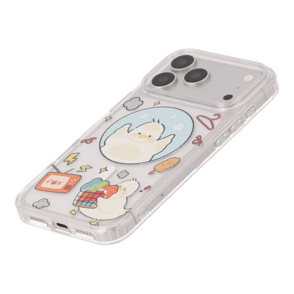 FOX x SAVESUMMER เคส iPhone 18 Pro Max/17 Pro Max Busy Day Magnetic