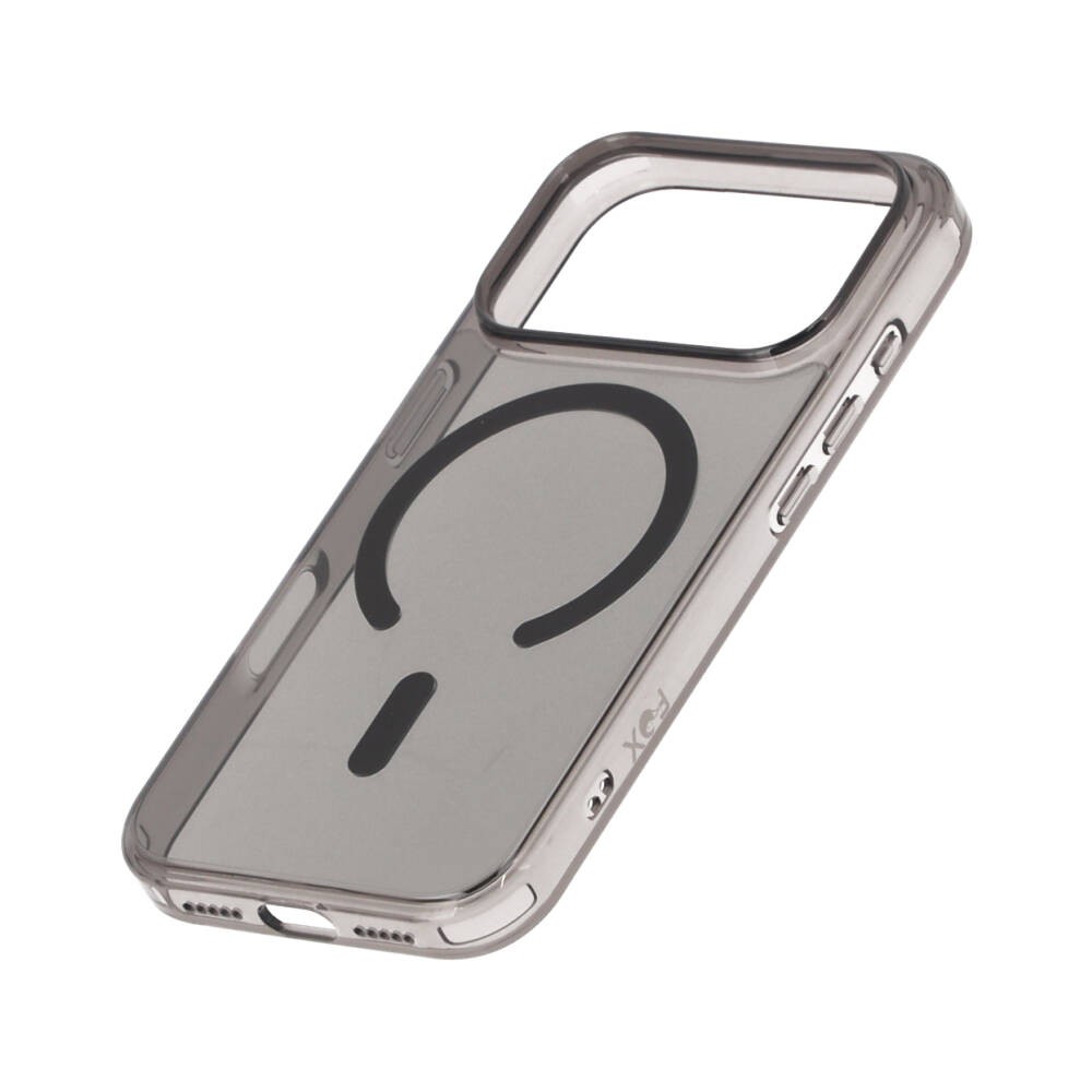 เคส FOX iPhone 18 Pro/17 Pro Crystal Clear Magnetic Black