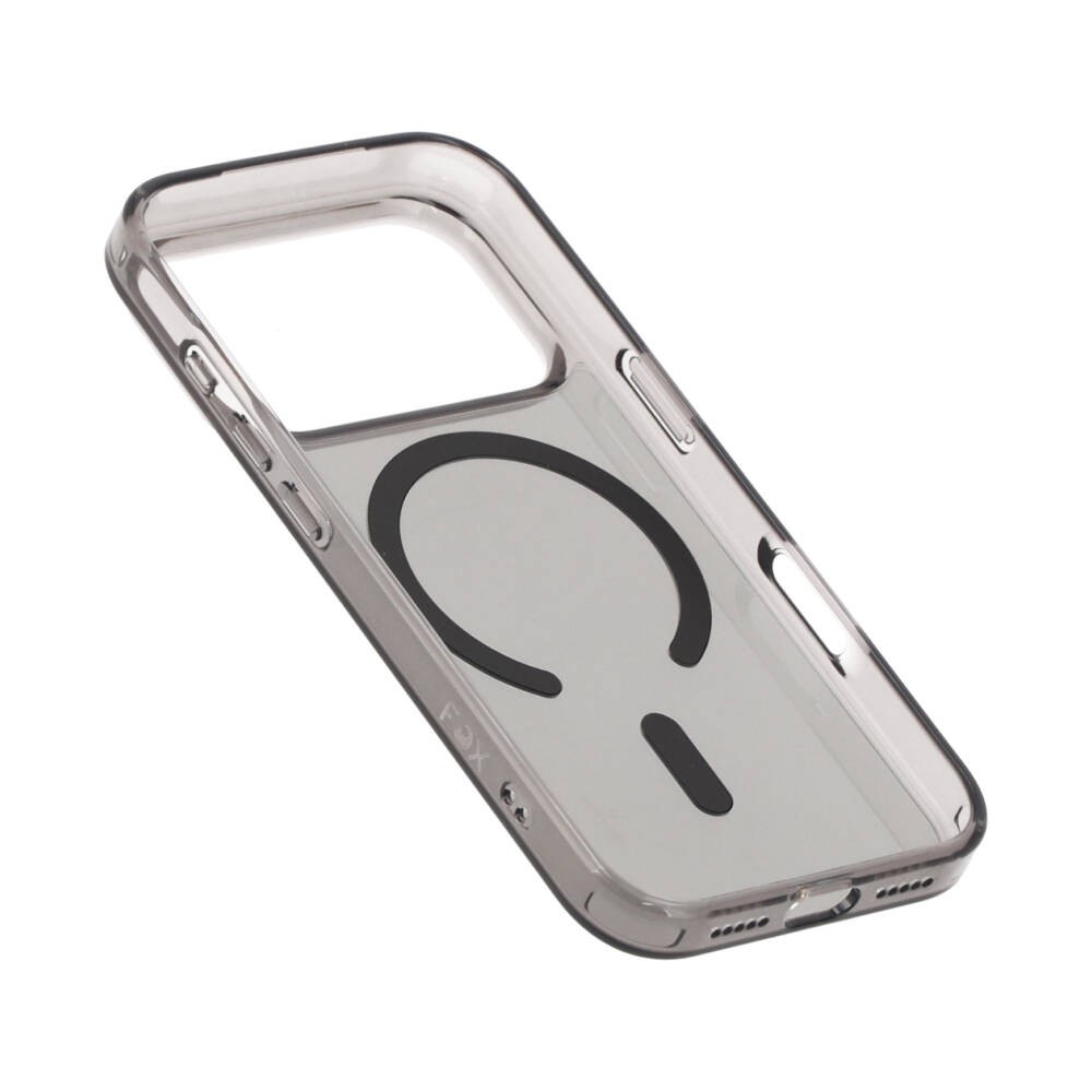เคส FOX iPhone 18 Pro/17 Pro Crystal Clear Magnetic Black