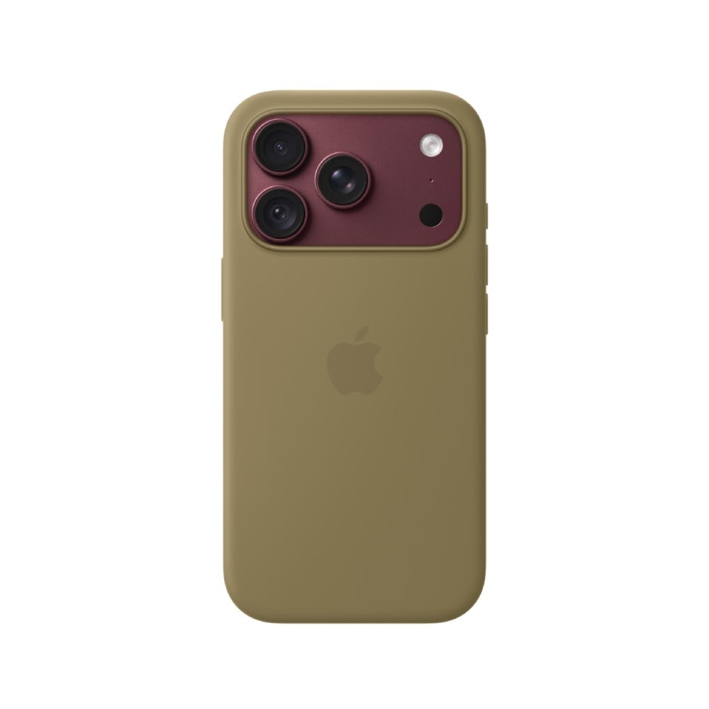 iPhone 18 Pro Silicone Case with MagSafe - Olive