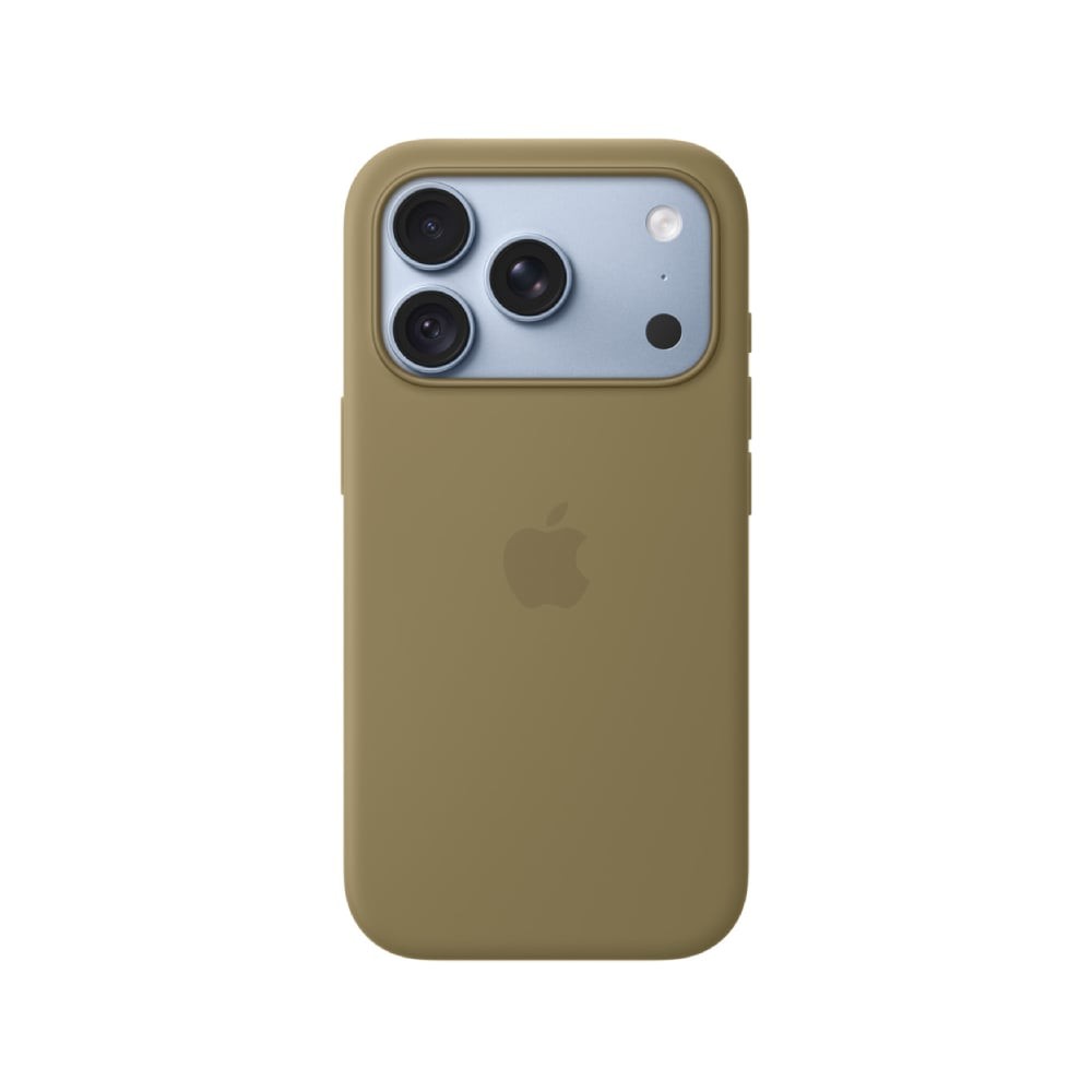 iPhone 18 Pro Silicone Case with MagSafe - Olive