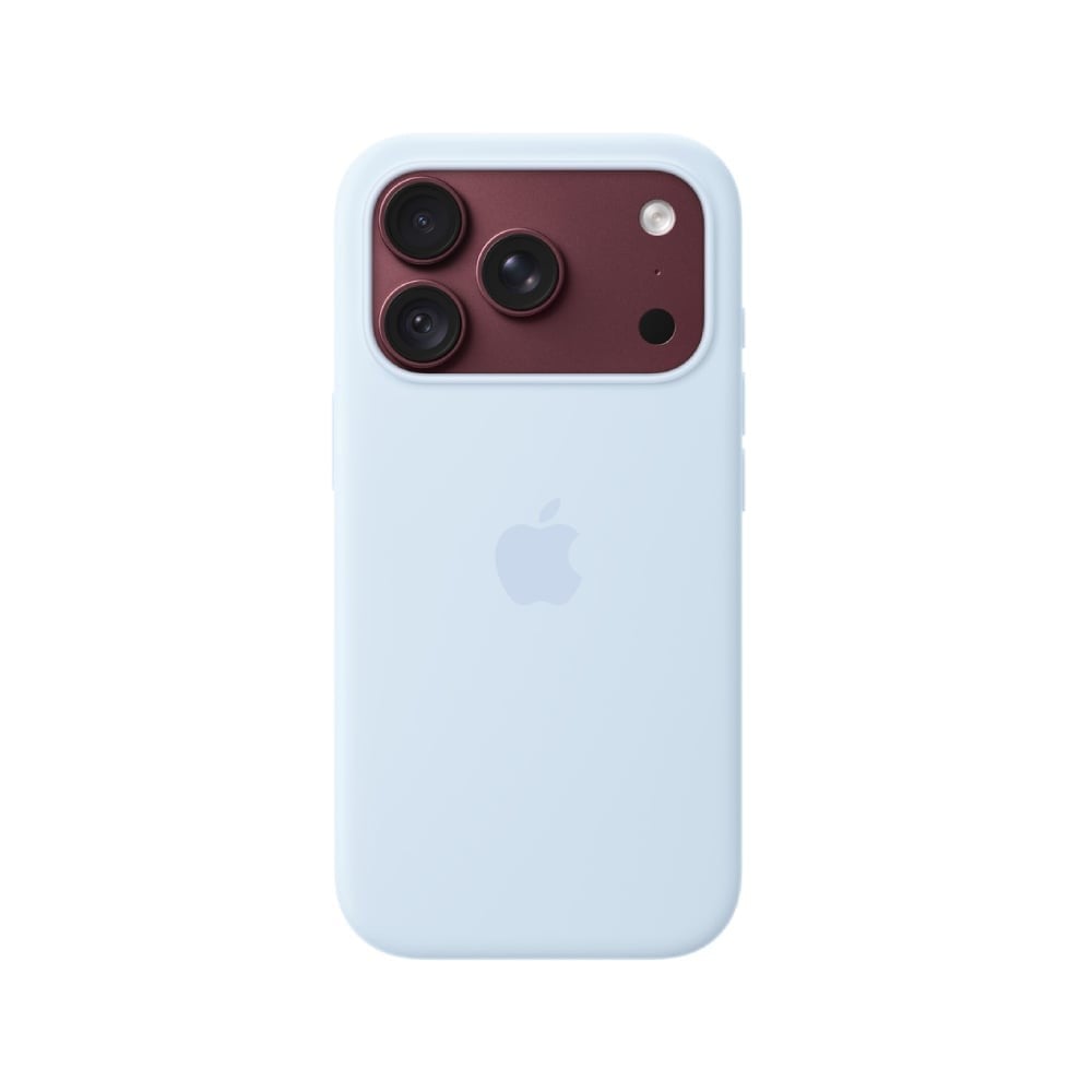 iPhone 18 Pro Silicone Case with MagSafe - Crisp Blue