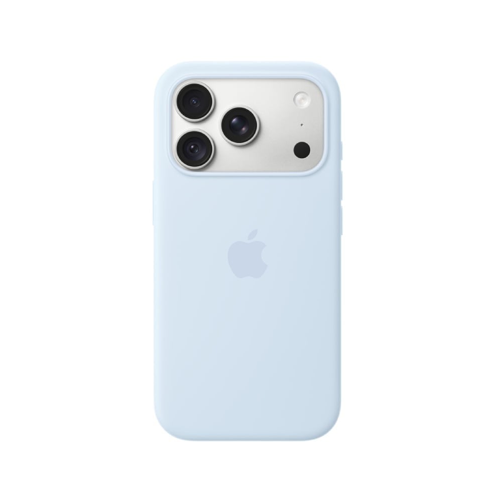 iPhone 18 Pro Silicone Case with MagSafe - Crisp Blue