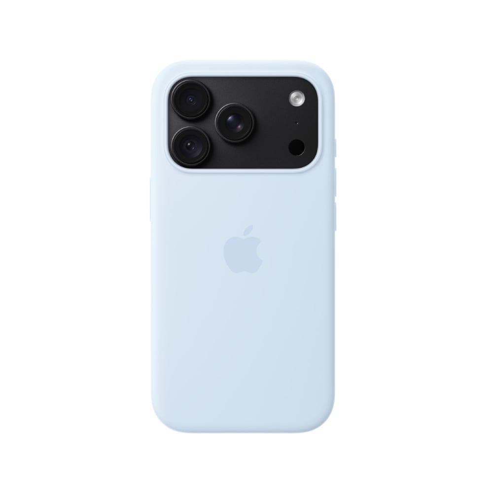 iPhone 18 Pro Silicone Case with MagSafe - Crisp Blue