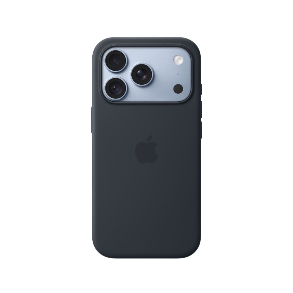iPhone 18 Pro Silicone Case with MagSafe -  Navy Blue