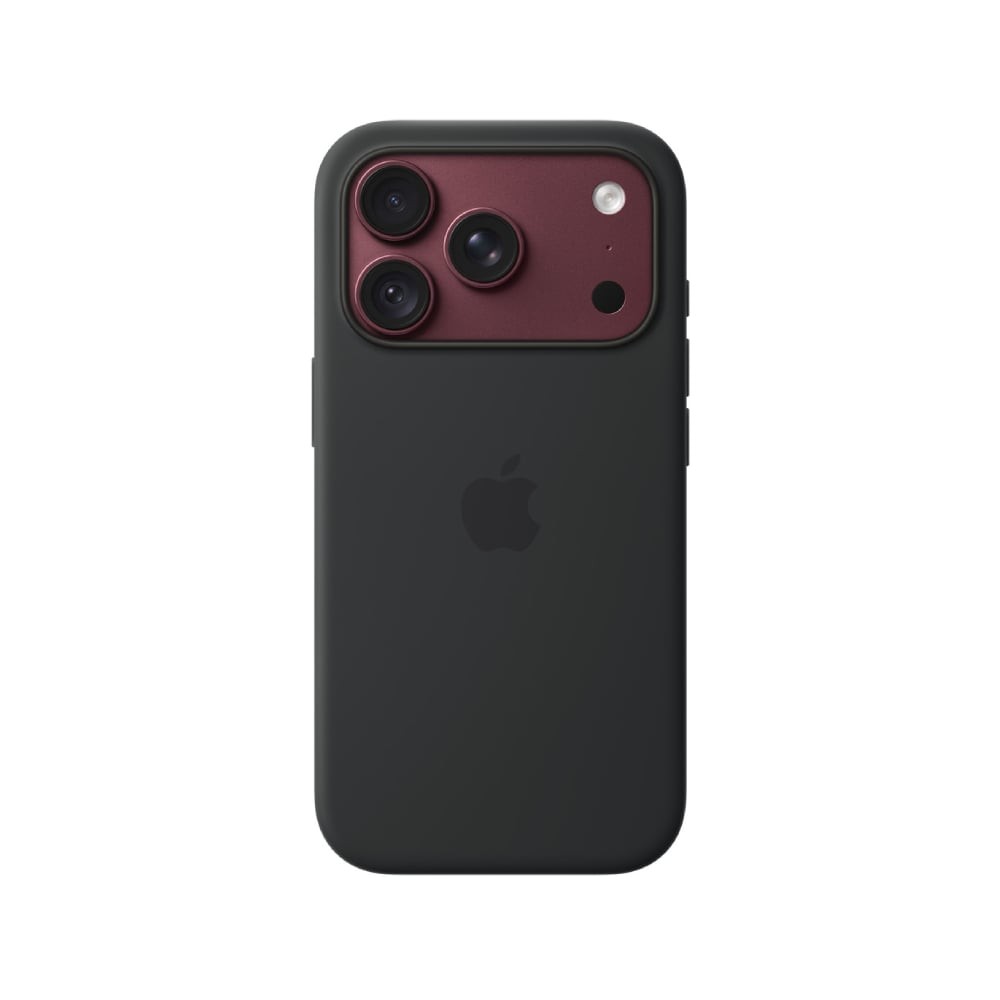 iPhone 18 Pro Silicone Case with MagSafe - Black