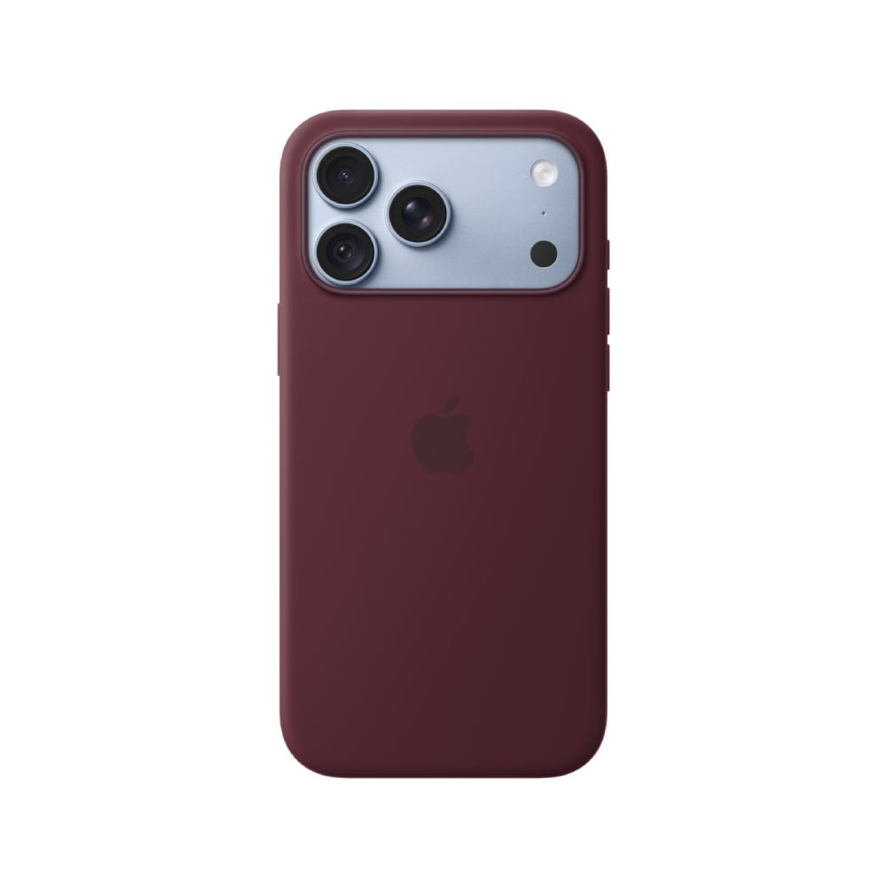 iPhone 18 Pro Max Silicone Case with MagSafe - Burgundy
