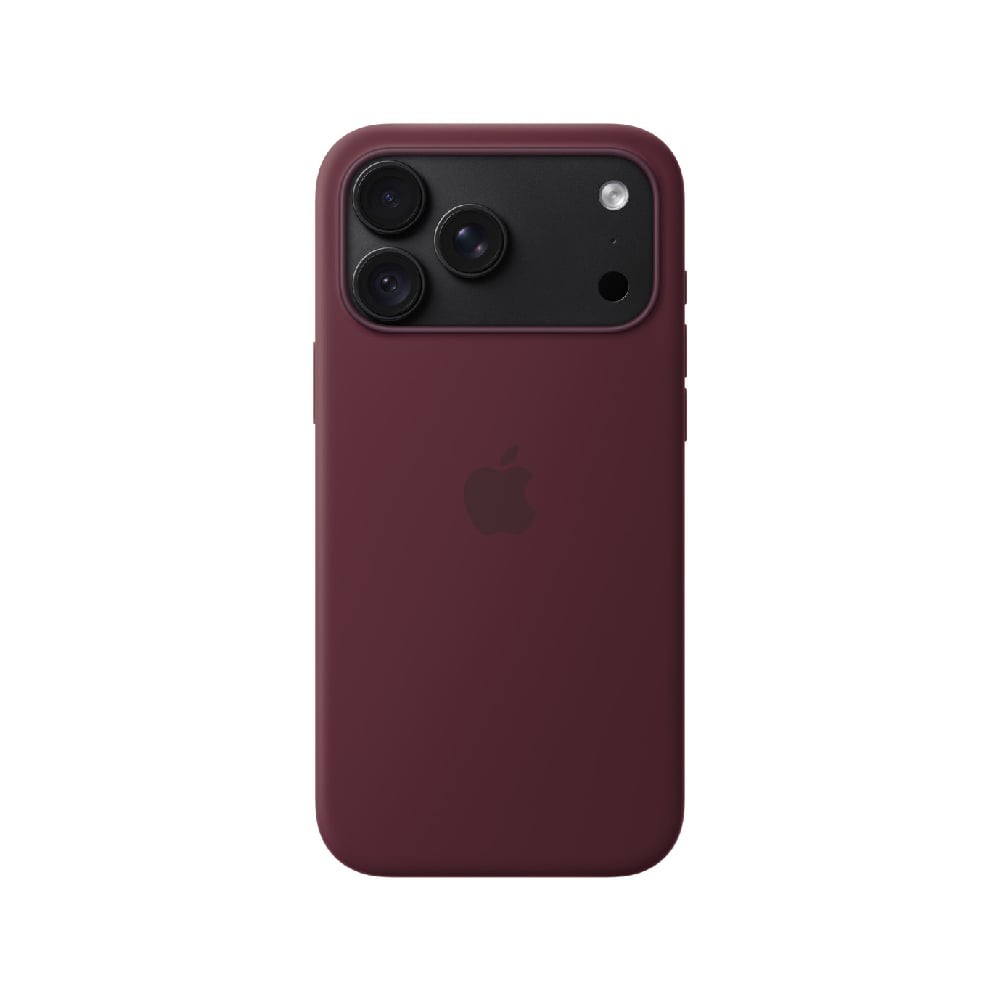 iPhone 18 Pro Max Silicone Case with MagSafe - Burgundy