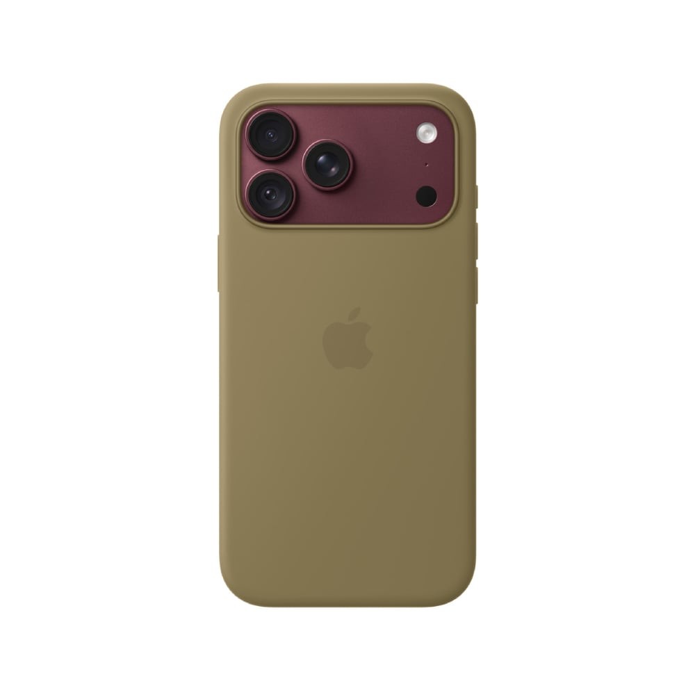 iPhone 18 Pro Max Silicone Case with MagSafe - Olive