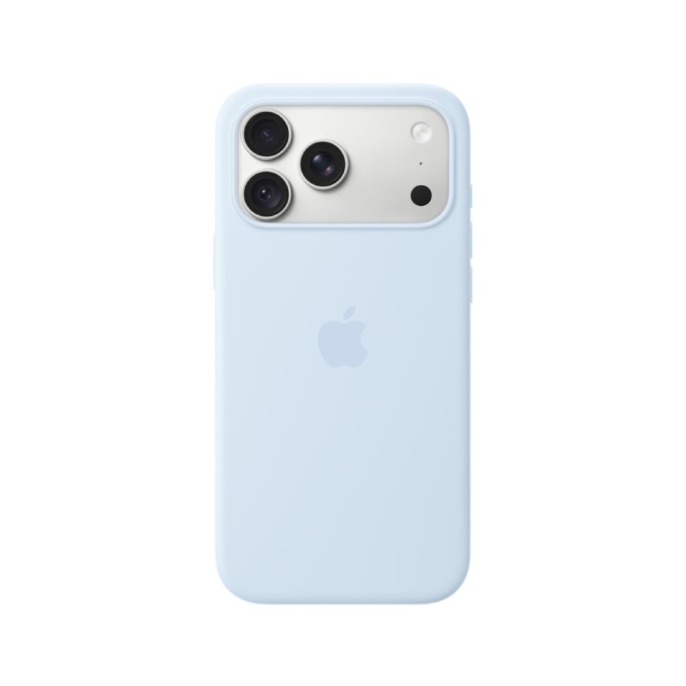 iPhone 18 Pro Max Silicone Case with MagSafe - Crisp Blue