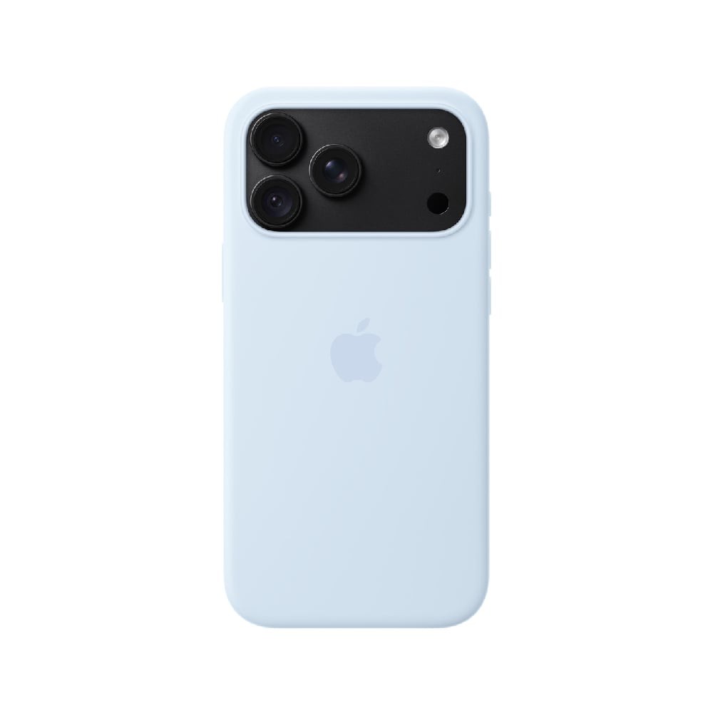 iPhone 18 Pro Max Silicone Case with MagSafe - Crisp Blue