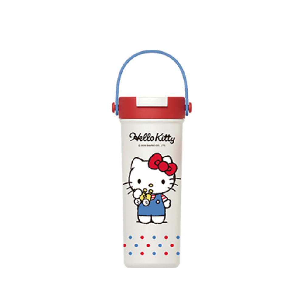 กระติก Hello Kitty Carry Handle Thermos Bottle 600ml (Red & Blue Series)