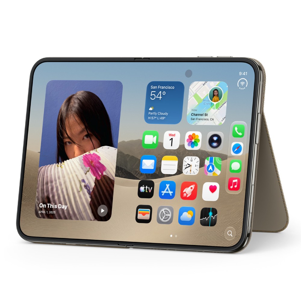 iPhone Duo Folio with Kickstand - Taupe