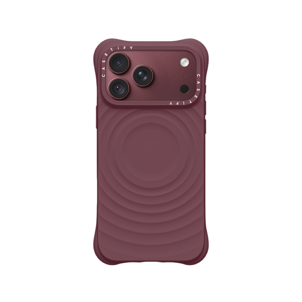 เคส Casetify iPhone 18 Pro Max Ripple Case Burgundy (CTF-38096333-16011700)