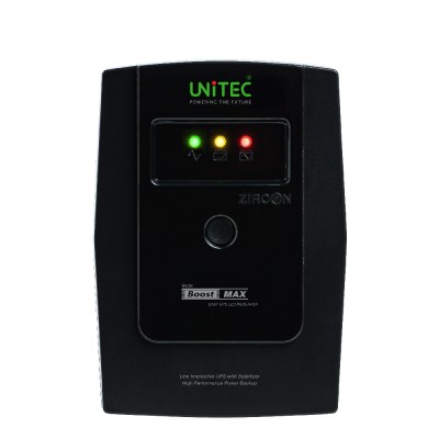 เครื่องสำรองไฟ UNITEC UPS Boostmax 1000VA/500W