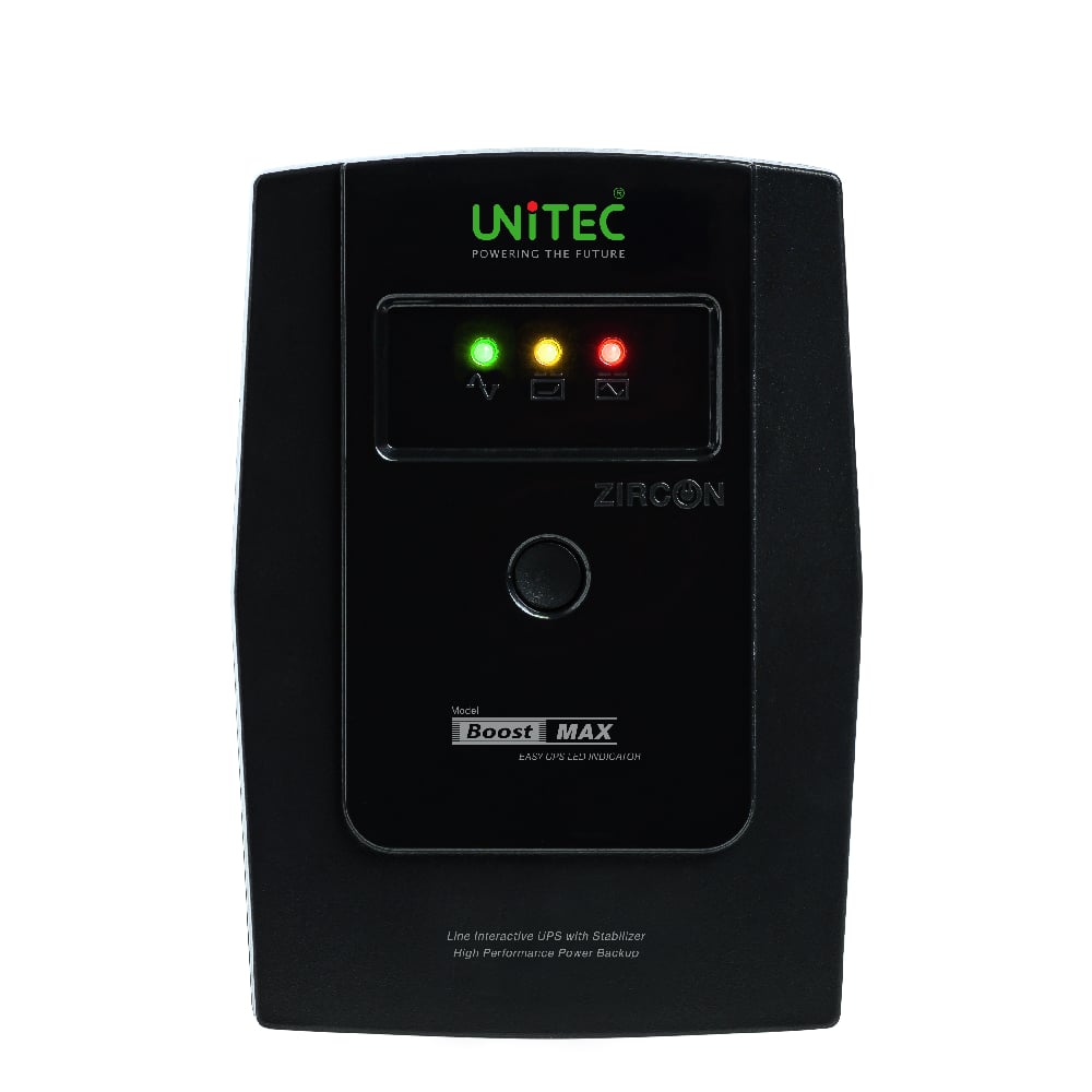 เครื่องสำรองไฟ UNITEC UPS Boostmax 1000VA/500W