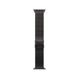 Apple Watch 49mm Black Titanium Milanese Loop - Medium