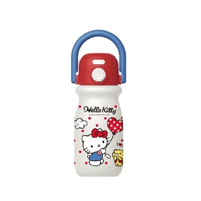 กระบอกน้ําเก็บความเย็น Hello Kitty Mini Thermos Bottle 500ml (Red & Blue Series)