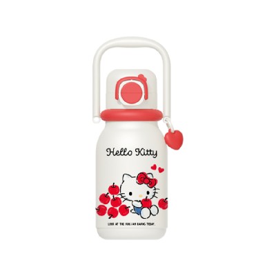 กระติกน้ำ Hello Kitty Outdoor Fun Dual-Drink Thermos 640ml (Red Apple Series)