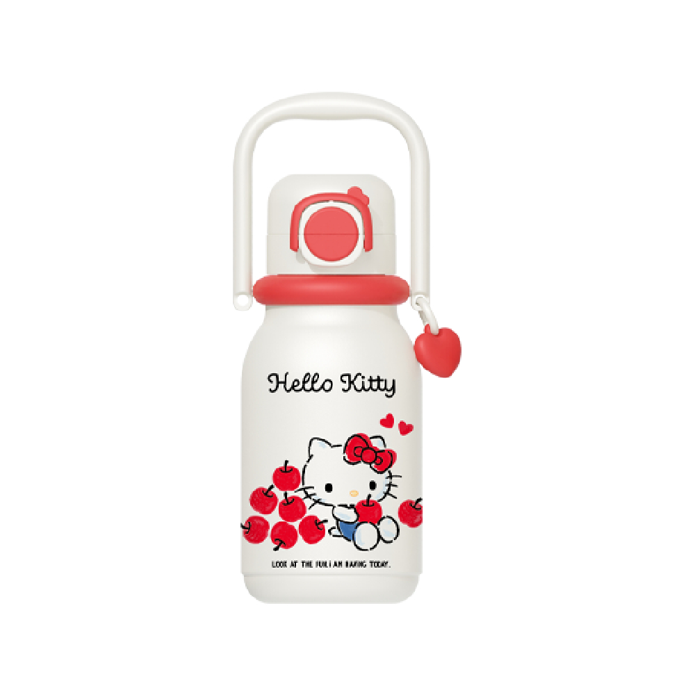 กระติกน้ำ Hello Kitty Outdoor Fun Dual-Drink Thermos 640ml (Red Apple Series)