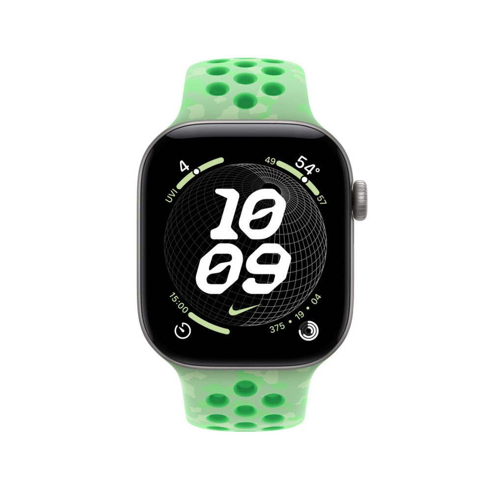 Apple Watch 42mm Green Spark Nike Sport Band - S/M