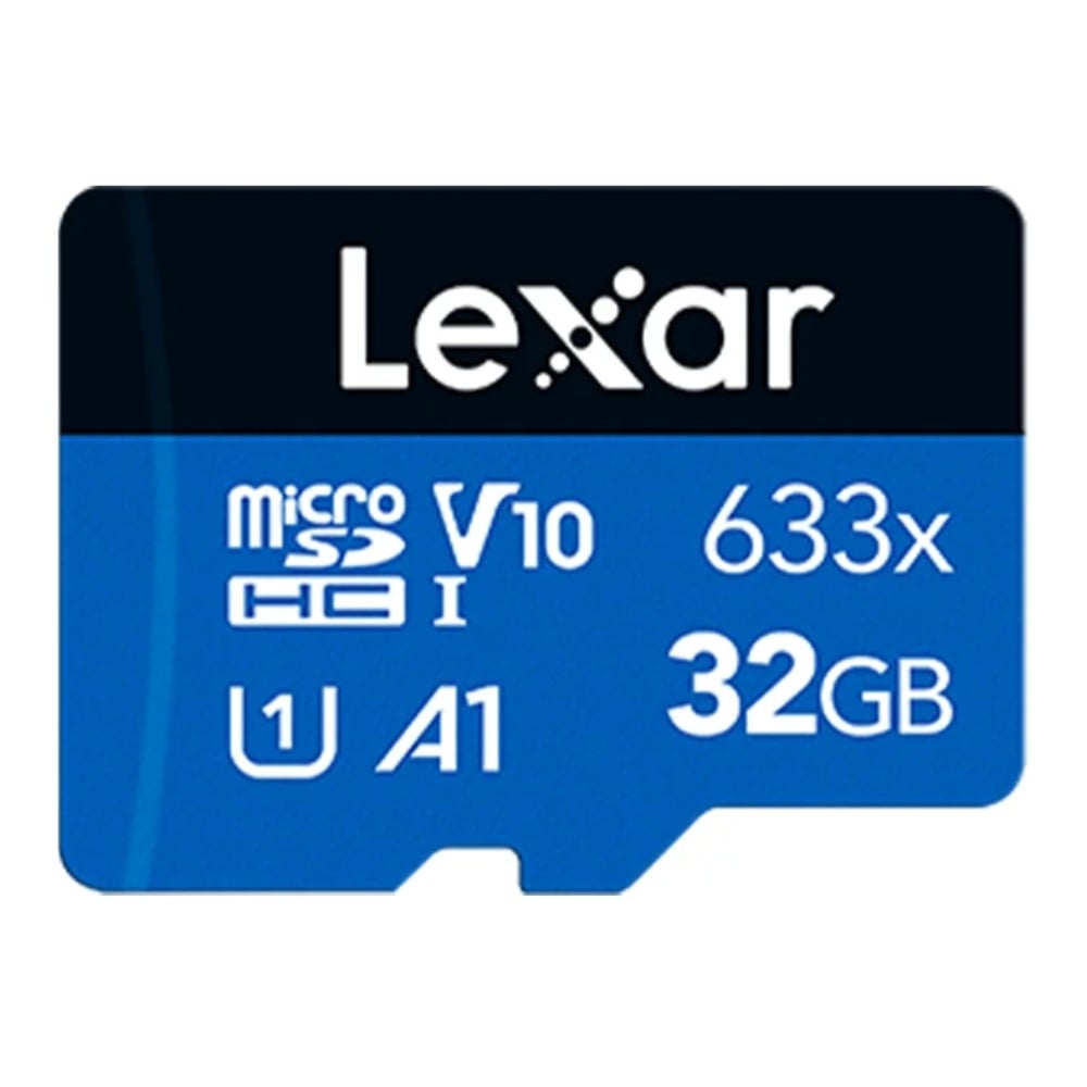 [ของแท้] เมมโมรี่การ์ด Lexar MicroSDHC 32GB High Performance BL 633x Global