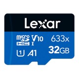 [ของแท้] เมมโมรี่การ์ด Lexar MicroSDHC 32GB High Performance BL 633x Global
