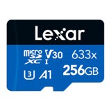 [ของแท้] เมมโมรี่การ์ด Lexar MicroSDHC 256GB High Performance BL 633x Global