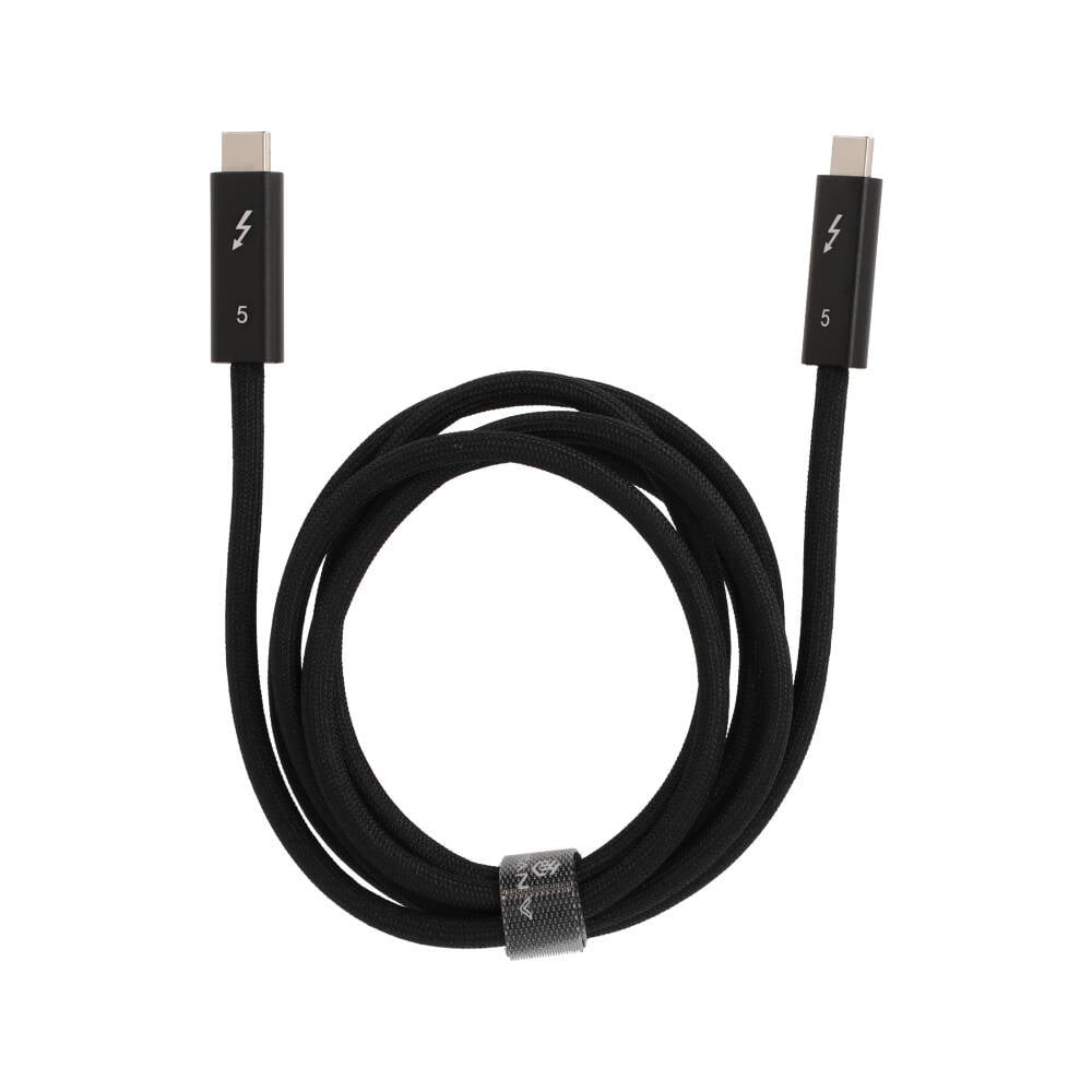 สายชาร์จ TITANV THUNDERBOLT 5 USB-C TO USB-C 240W 1.5M. Knitting Black (TI-C12)