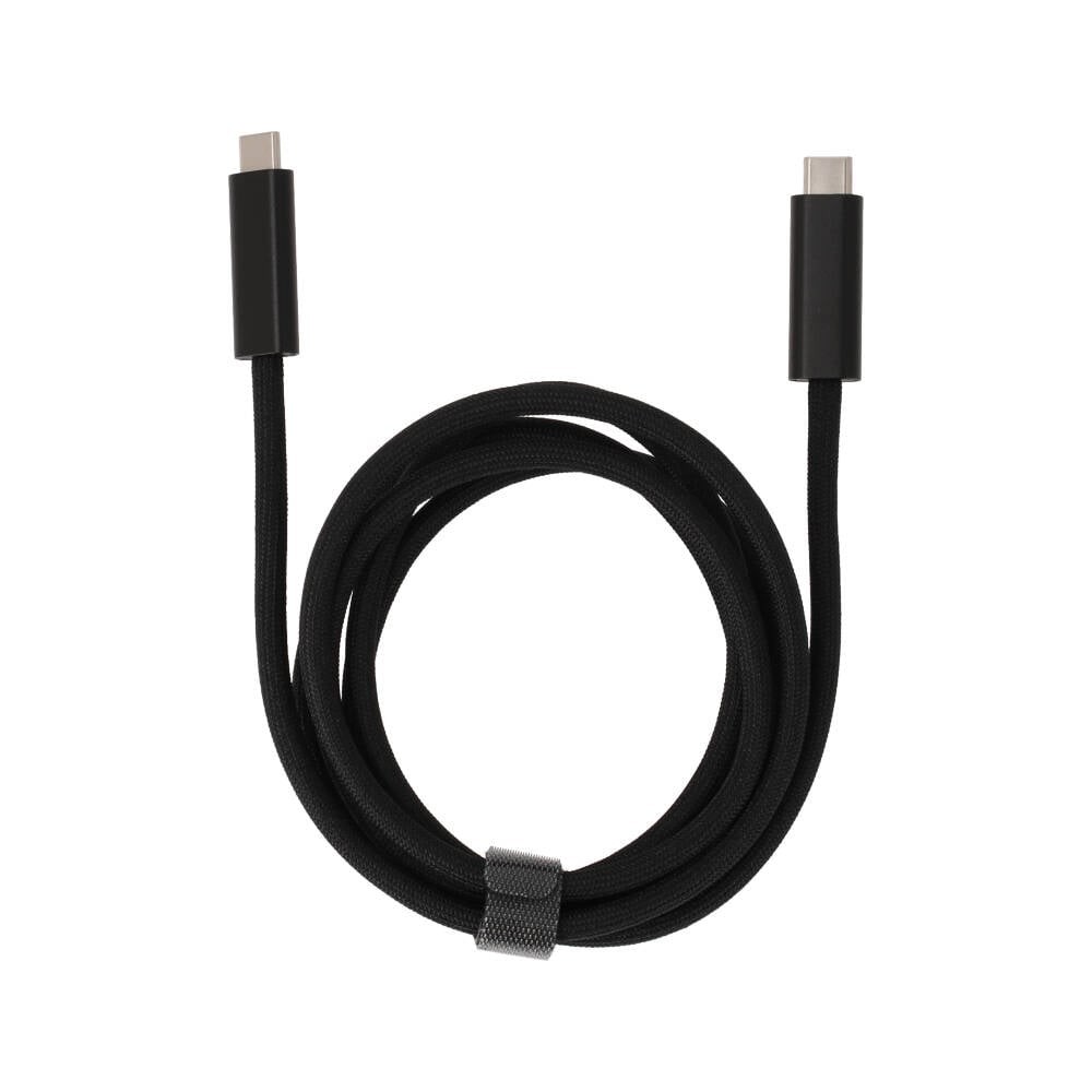 สายชาร์จ TITANV THUNDERBOLT 5 USB-C TO USB-C 240W 1.5M. Knitting Black (TI-C12)