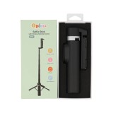 ไม้เซลฟี่ QPLUS Selfie Stick Tripod with Wireless Remote Black