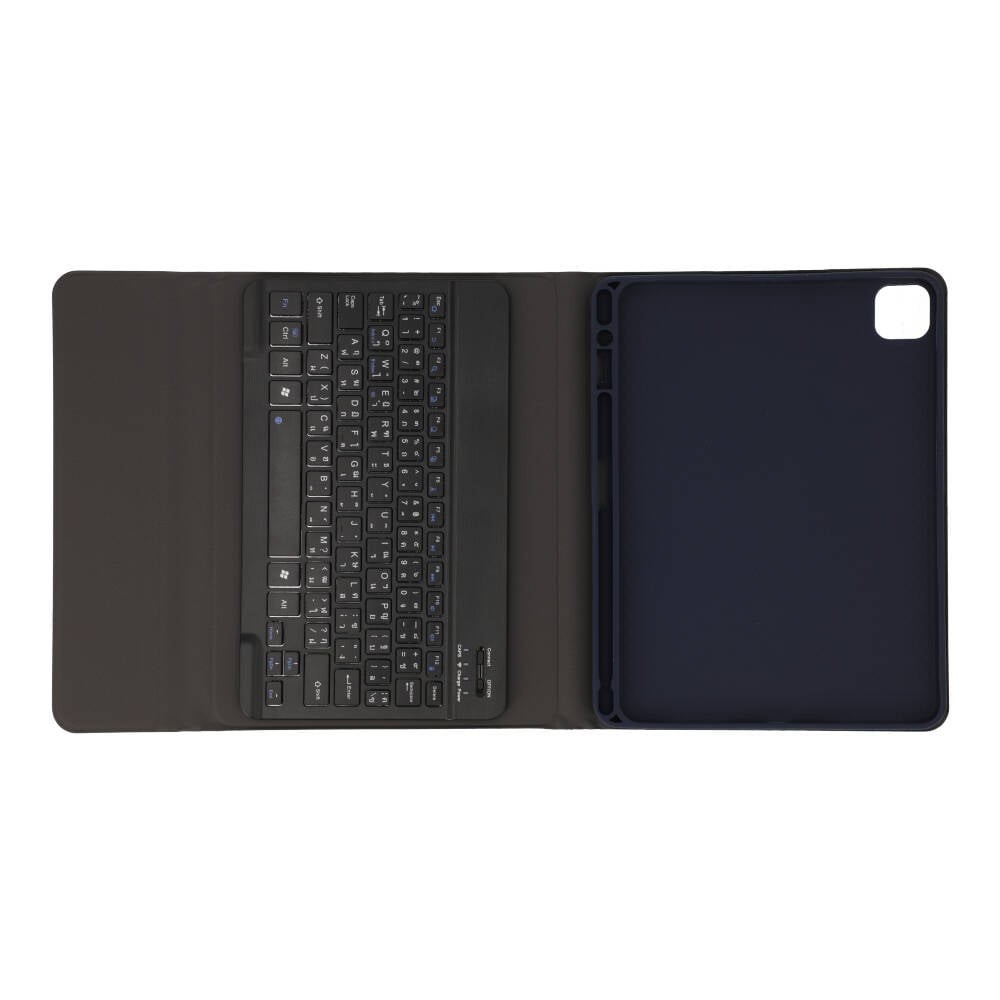 เคสคีย์บอร์ด QPLUS iPad Air4/5/6/7/8 11 2026 (M2/M3/M4) Navy
