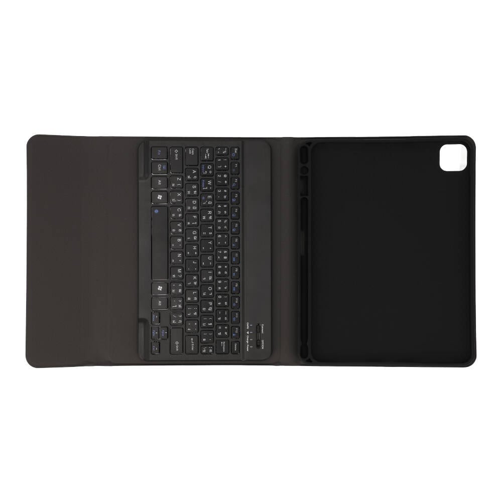 เคสคีย์บอร์ด QPLUS iPad Air4/5/6/7/8 11 2026 (M2/M3/M4) Black