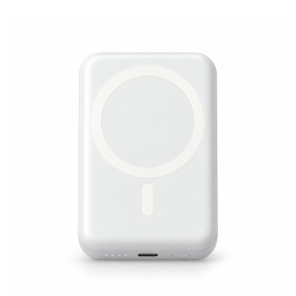 FOX x KAKAO Friends พาวเวอร์แบงค์ Magnetic PD20W 5000 mAh UP0503 (CCC) Life is Hard Coffee White