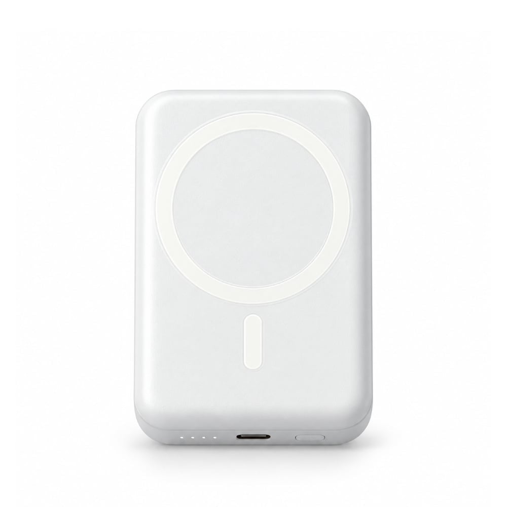 FOX x KAKAO Friends พาวเวอร์แบงค์ Magnetic PD20W 5000 mAh UP0503 (CCC) Life is Hard Work Overtime White