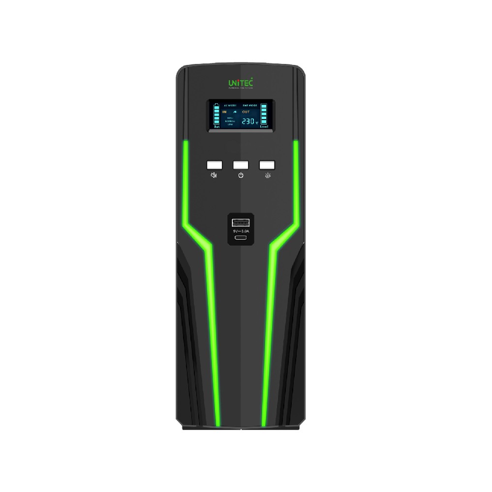 เครื่องสำรองไฟ UNITEC UPS ULTRA 1250VA