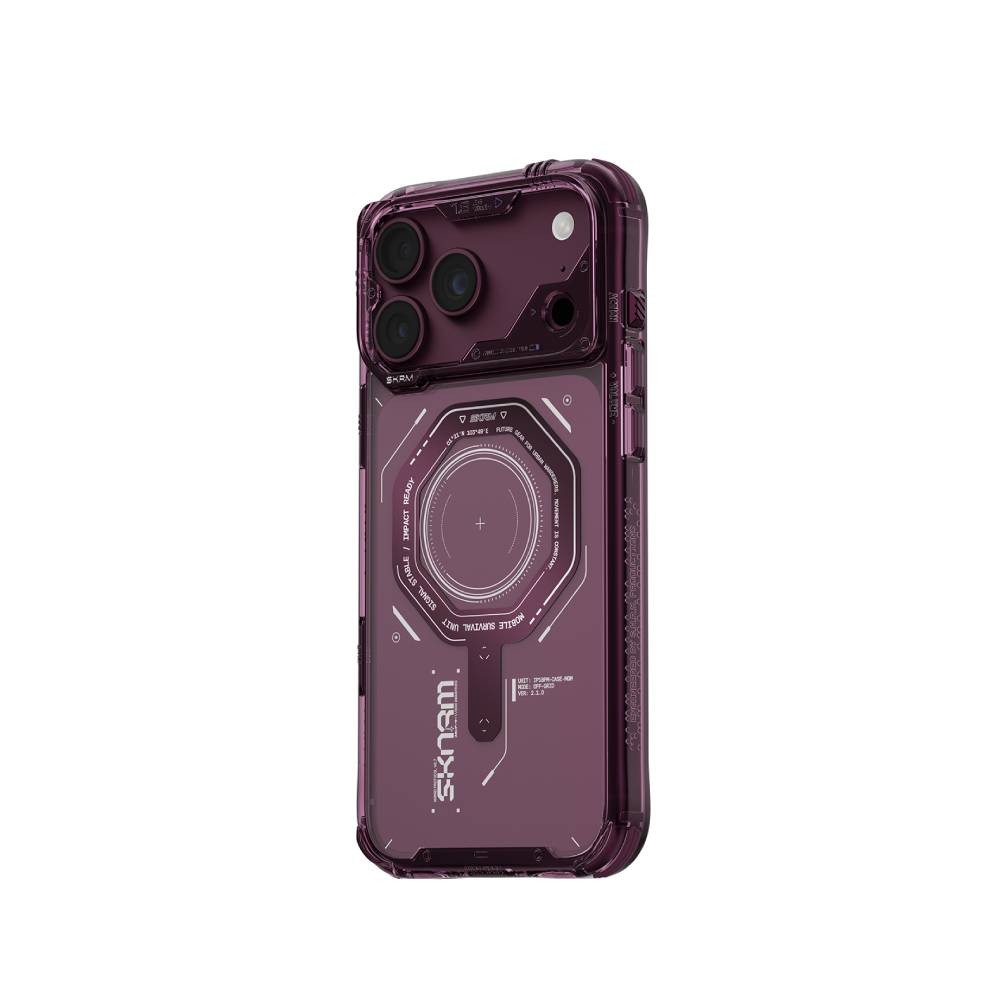 เคส Skinarma iPhone 18 Pro Max Magma Magsafe - Burgundy