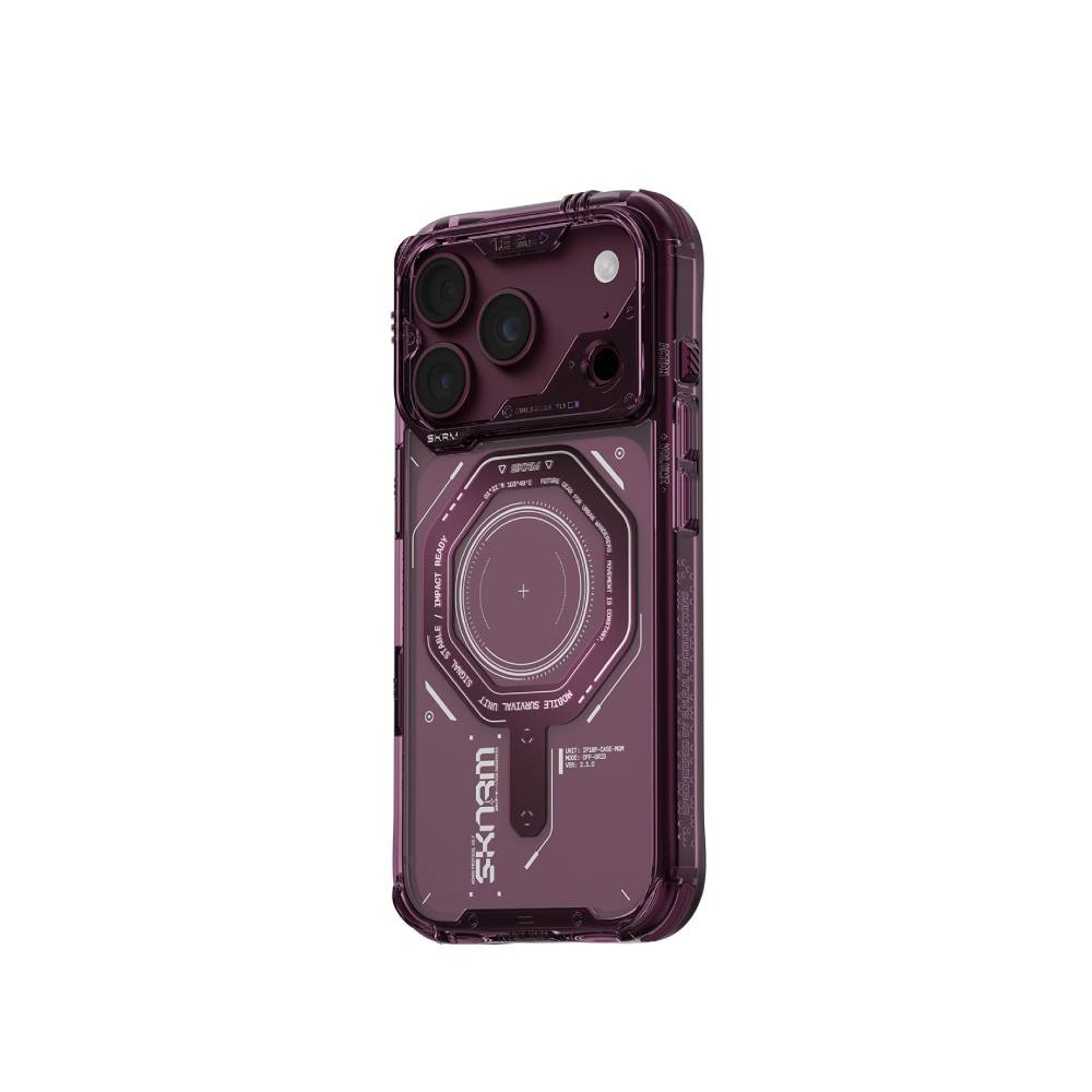 เคส Skinarma iPhone 18 Pro Max Magma Magsafe - Burgundy