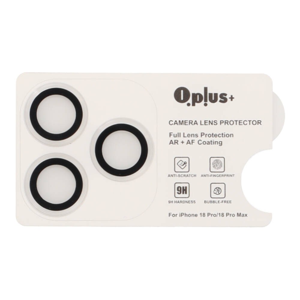 ฟิล์มกันเลนส์ QPLUS iPhone 18 Pro/18 Pro Max Camera Ring Lens Clear