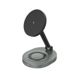 ที่ชาร์จไร้สาย Energizer 2-in-1 Wireless Charger Foldable Magnetic Stand 15W WCP200 Black