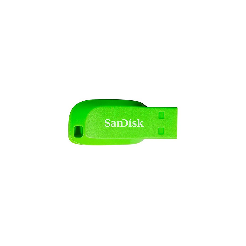 SanDisk USB Drive Cruzer Blade 16GB Electric Green