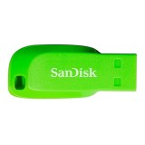 SanDisk USB Drive Cruzer Blade 16GB Electric Green