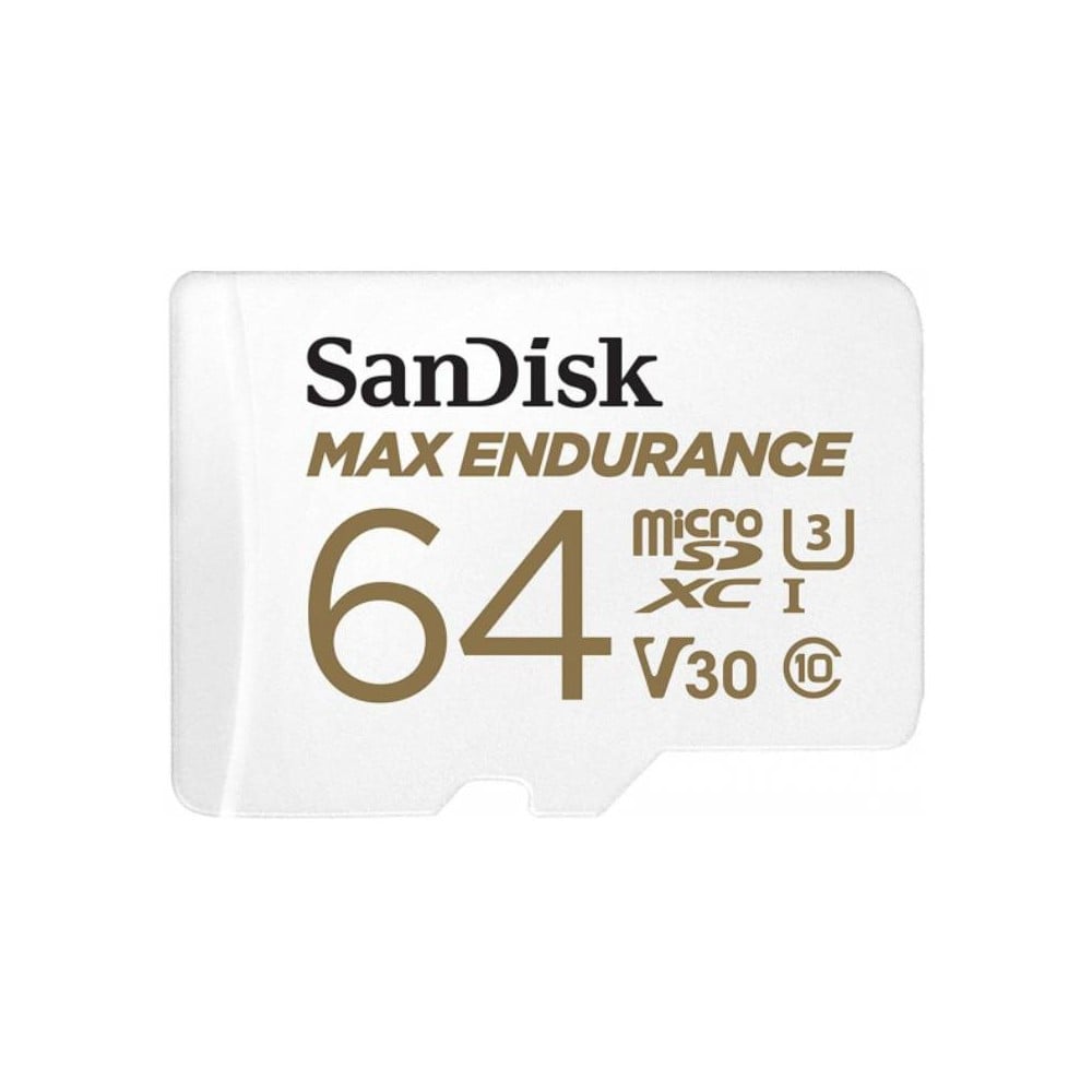 เมมโมรี่การ์ด SanDisk MicroSDXC Card MAX ENDURANCE 64GB White