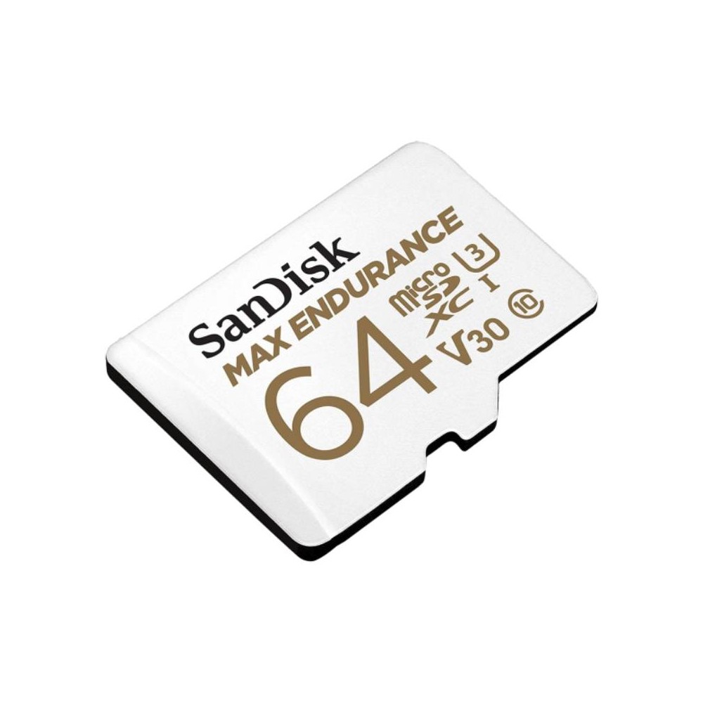 เมมโมรี่การ์ด SanDisk MicroSDXC Card MAX ENDURANCE 64GB White