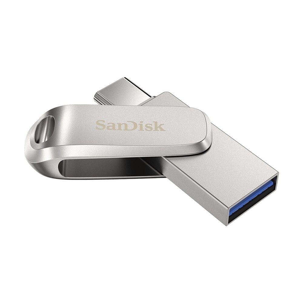 แฟลชไดร์ฟ SanDisk Ultra DualDrive Luxe USB 3.1 Type-CTM Flash Drive 128GB (SDDDC4-128G-G46)